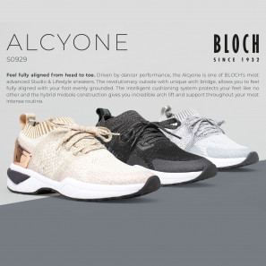 Bloch Alcyone Seamless Knit Lifestyle Dance Sneakers - S0929L