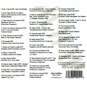 Music for Ballet Class CD - Steven Mitchell - SM014C