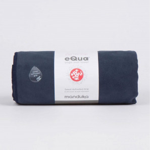 Handtuch für Yogamatte - yoga standard mat – midnigt blue