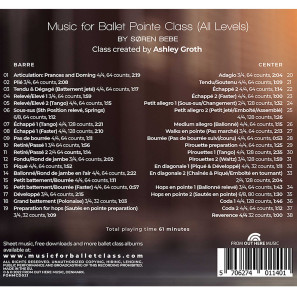 Ballet Pointe Class CD - FOHMCD021
