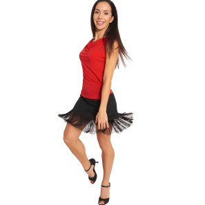 HAVANA Rock mit Fransen RU3771 im Ballett Shop