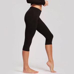 Capri Hose Noir Voyance Temps Danse