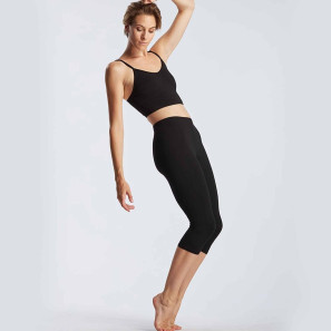 Capri Hose Noir Voyance Temps Danse
