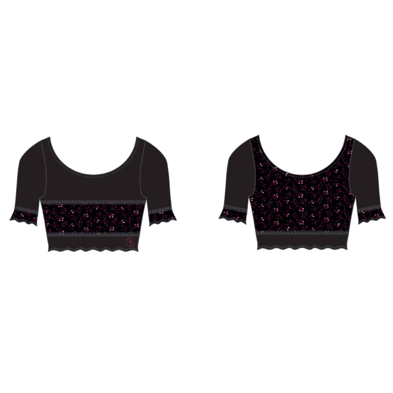 Warm Up Ballett Top ROSEA Wear Moi