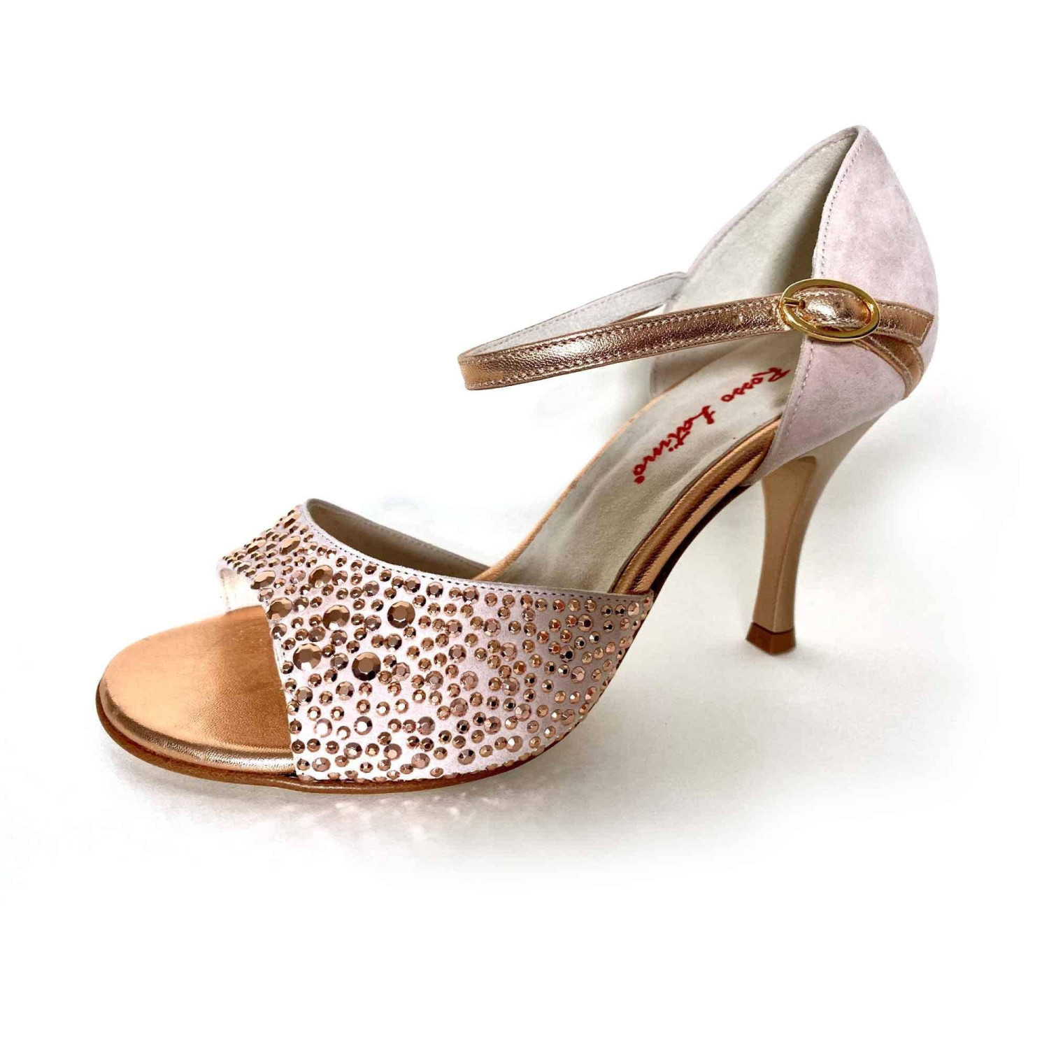 BLONDY Latin Dance Schuhe Poudre Nieten Ballroom im Ballett Shop