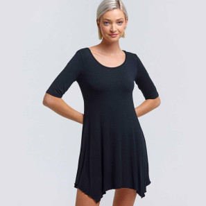 Asymmetrische Tunika Tanz Kleid BAKIS von Temps Danse im Ballett Shop