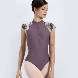 Kurzarmtrikot mit Reissverschluss 31656 Intermezzo im Ballett Shop