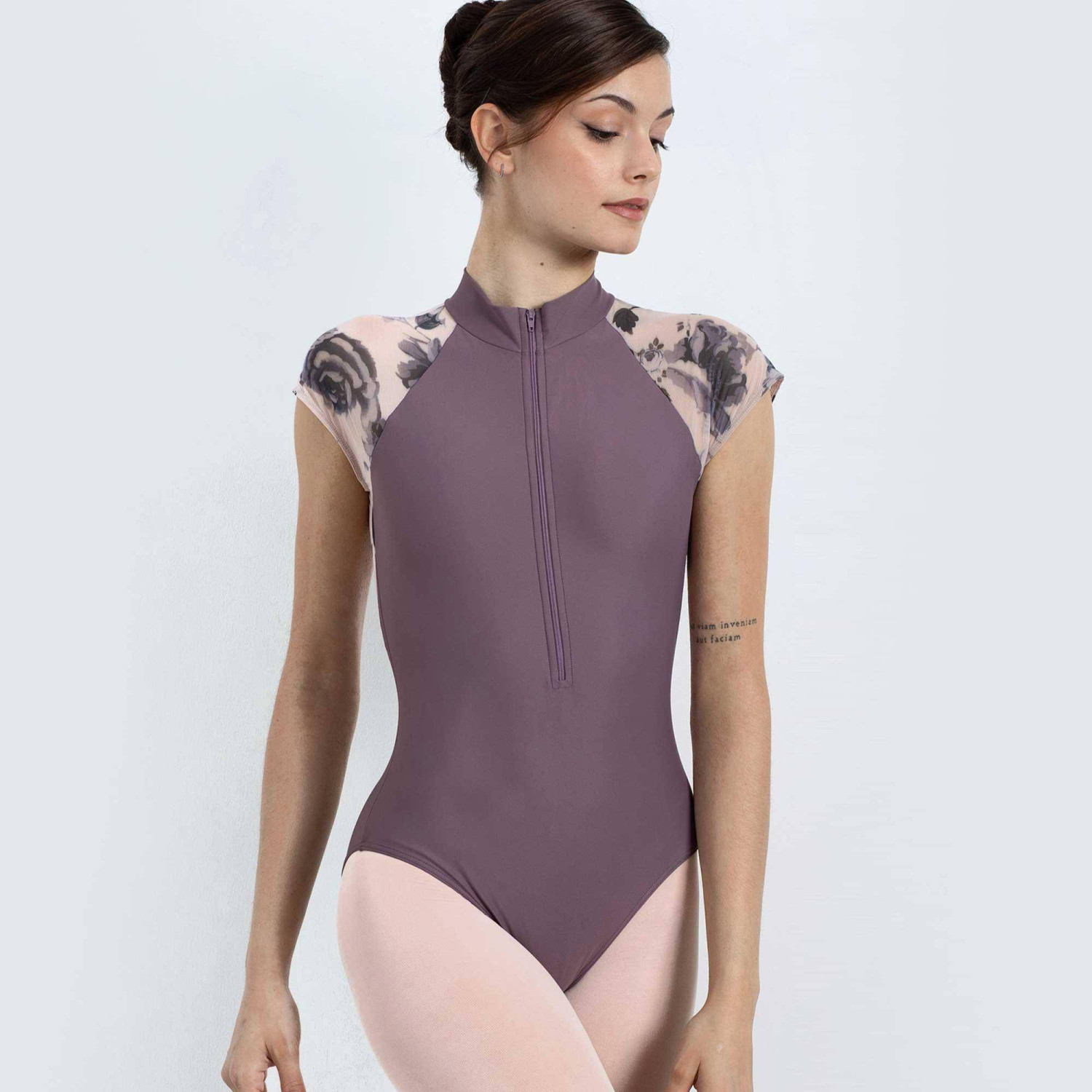 Kurzarmtrikot mit Reissverschluss 31656 Intermezzo im Ballett Shop