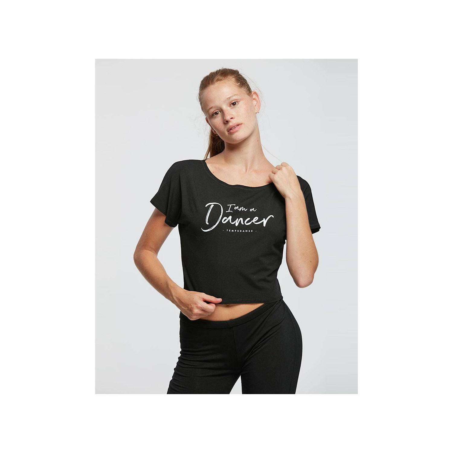 Kurzes Tanz Top AGILE I AM von Temps Danse