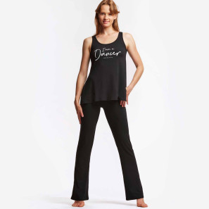 Jazzhose LUNA mit Schlag von Temps Danse im Ballett Shop