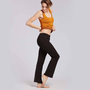Jazzhose LUNA mit Schlag von Temps Danse im Ballett Shop