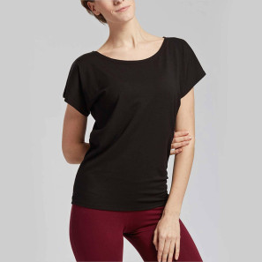 Basic T-Shirt aus Viskose AVA von Temps Danse im Ballett Shop