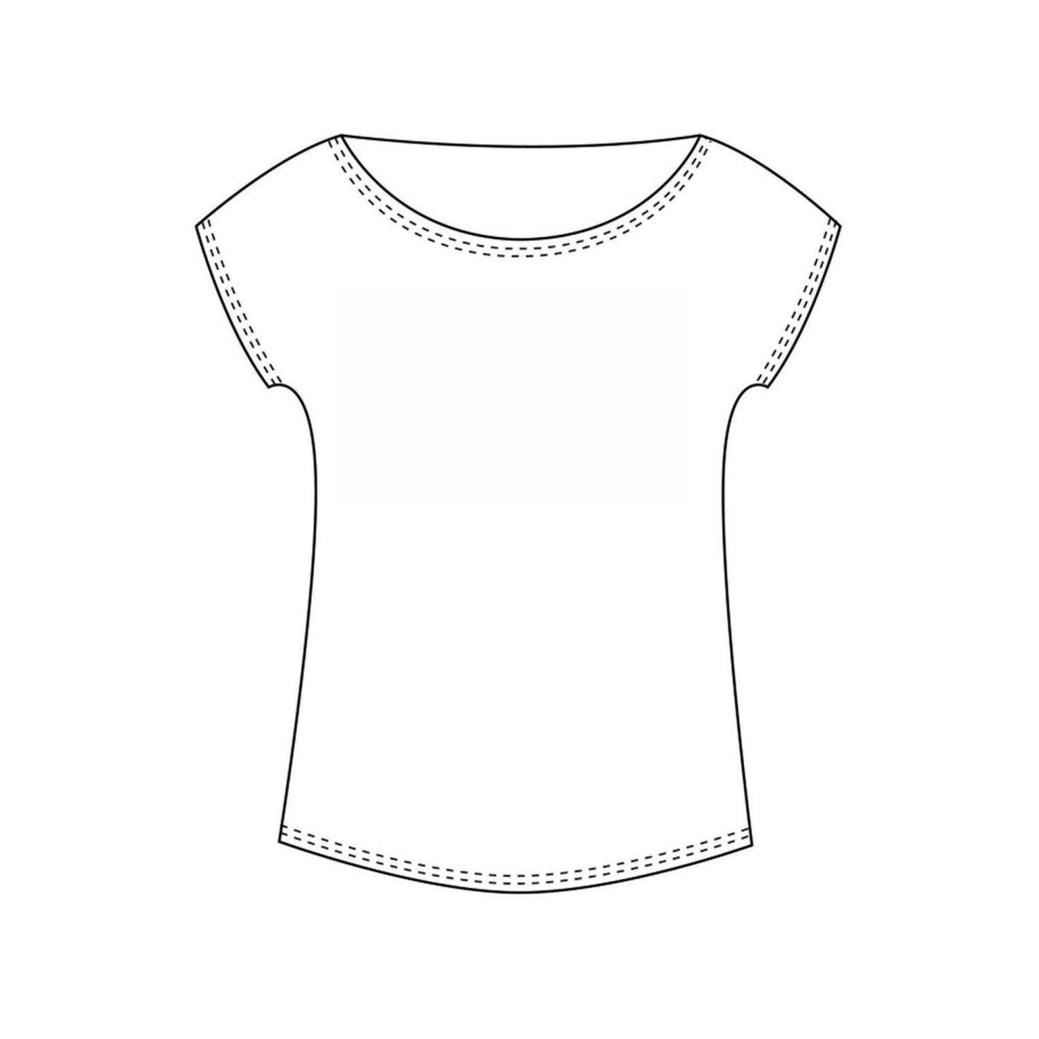 Basic T-Shirt aus Viskose AVA von Temps Danse im Ballett Shop