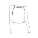 Tanz Top mit Daumenloch EVER von Temps Danse im Ballett Shop