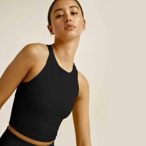 Spacedye Refocus Cropped Tank SD4671 Beyond Yoga im Ballett Shop