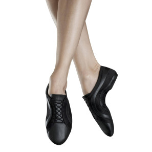 S0472L Hi-Arc Jazzschuh mit geteilter Wildledersohle von Bloch