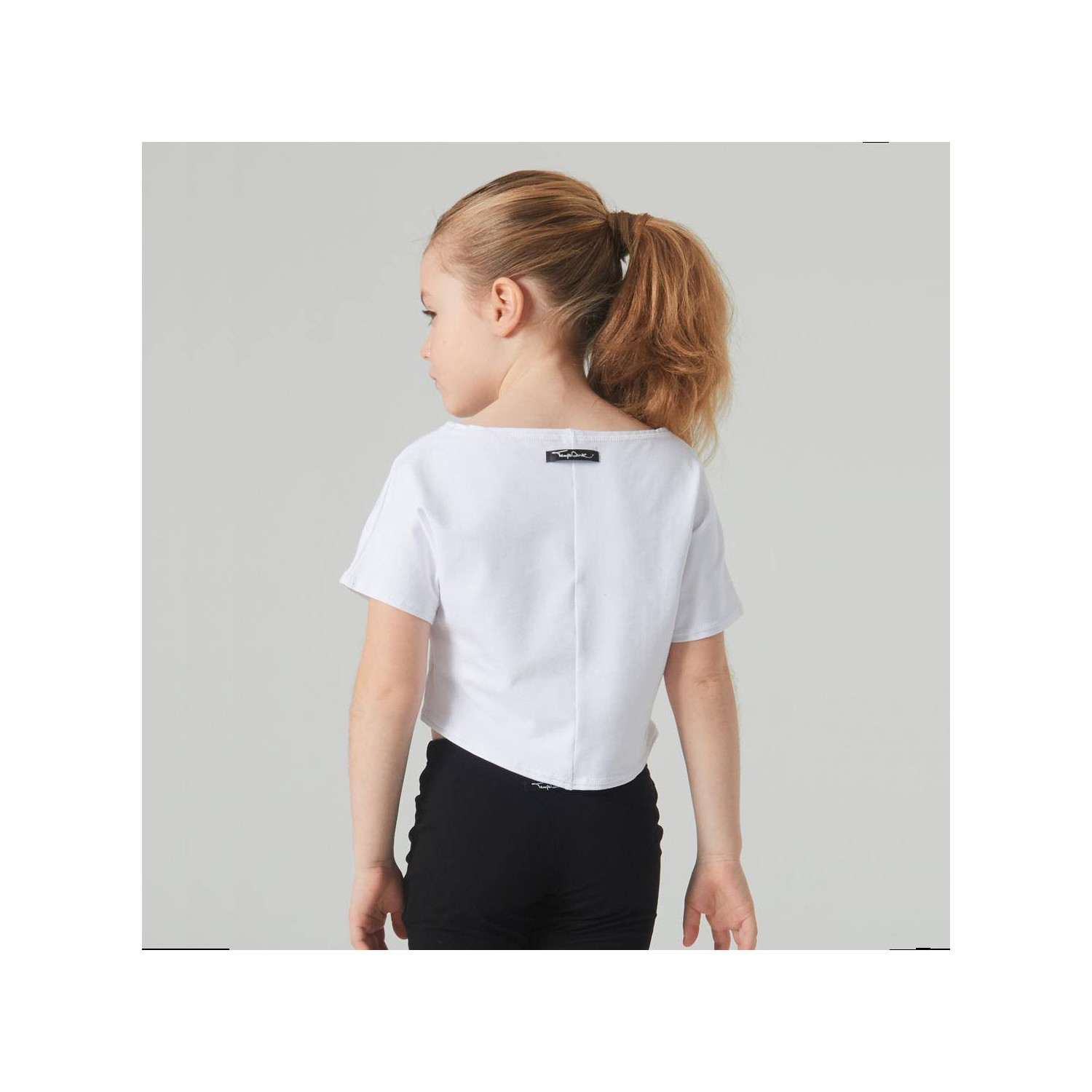 Crop Top Kinder Feenlogo AGILE-JR-FEE von Temps Danse | Ballett Shop