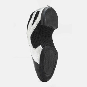 SO485L Slipstream Jazzschuh Silber/Schwarz mit geteilter Gummisohle 485L von Bloch