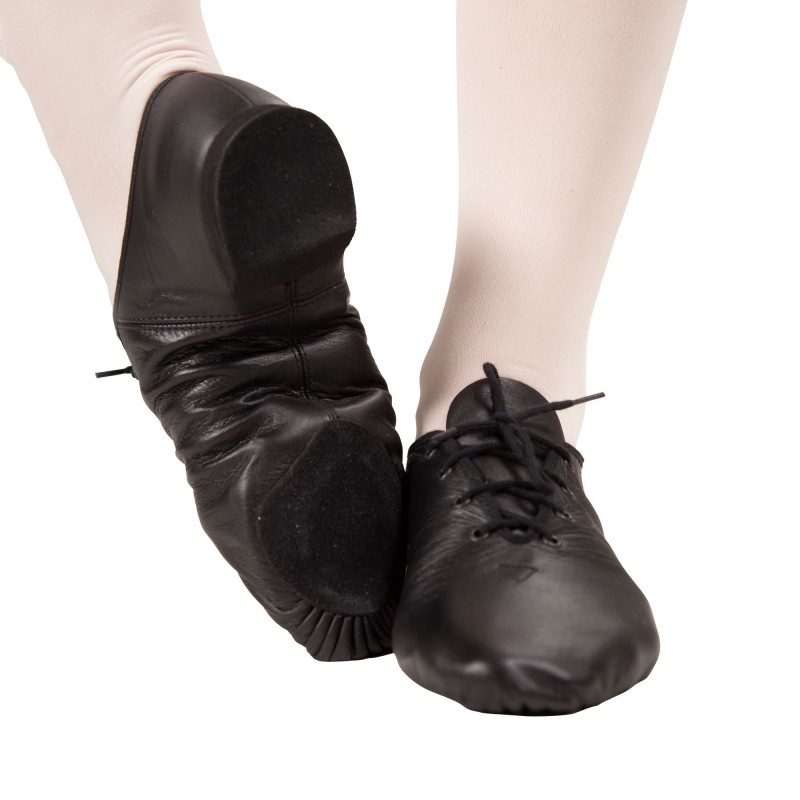 Jazzschuhe Jazz Modern Dance Schuhe Leder Geteilte Sohle 