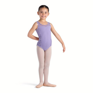 Kindertrikot ohne Ärmel Mesh im Rücken CL5645 Bloch Holiday 