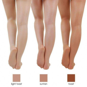 Capezio Glanzstrumpfhose mit Fuss