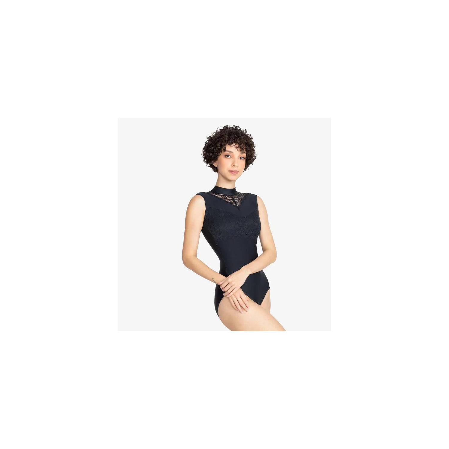 Damentrikot hochgeschlossen E2758-RD So Danca | Ballett Shop Zürich