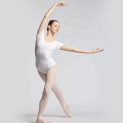 Damentrikot mit Prinzessnaht MADRAS von Temps Danse Paris im Ballett Shop