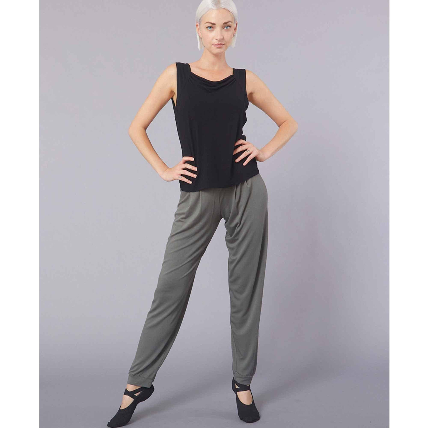 Tanzhose BALBOA in ardoise von Temps Danse | Ballett Shop Zürich