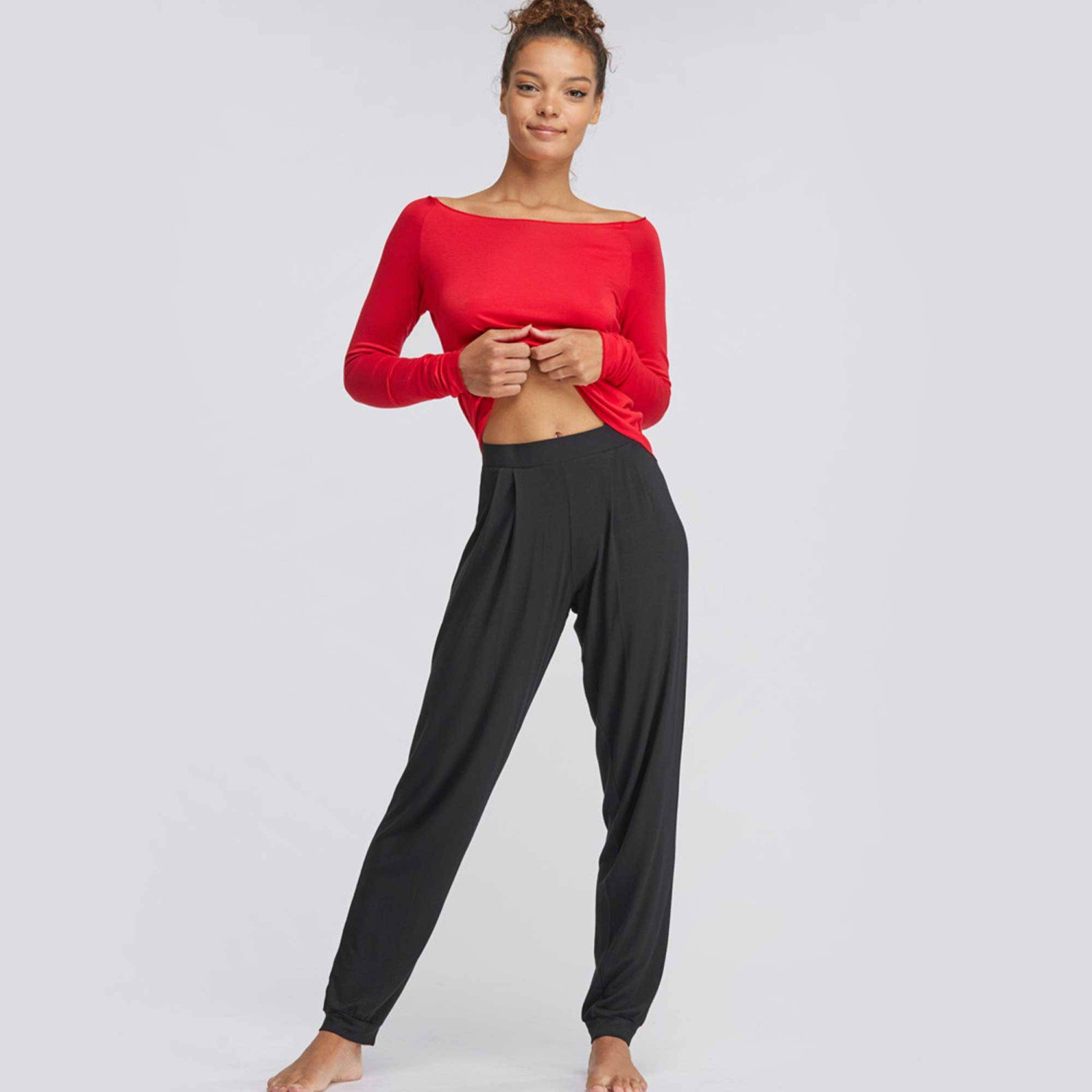 Tanzhose BALBOA in ardoise von Temps Danse | Ballett Shop Zürich