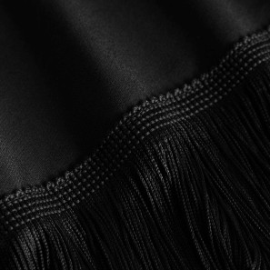 CARAIBICO Asymmetrischer Rock mit Fransen RU5067 im Ballett Shop