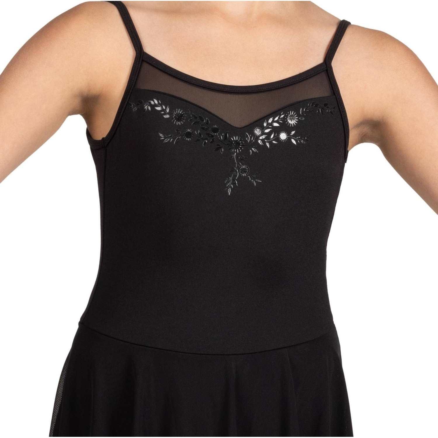 Tanzdress Kinder schimmernder Print | Ballett Shop Zürich