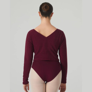 Polarfleece Warmuptop SISSI bordeaux Temps Danse | Ballett Shop Zürich