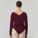 Polarfleece Warmuptop SISSI bordeaux Temps Danse | Ballett Shop Zürich