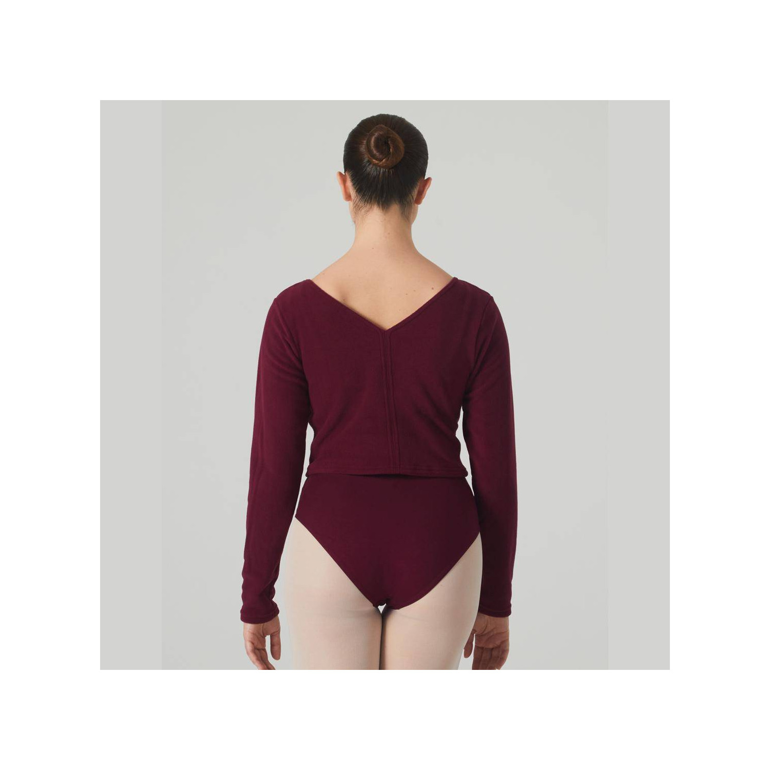 Polarfleece Warmuptop SISSI bordeaux Temps Danse | Ballett Shop Zürich