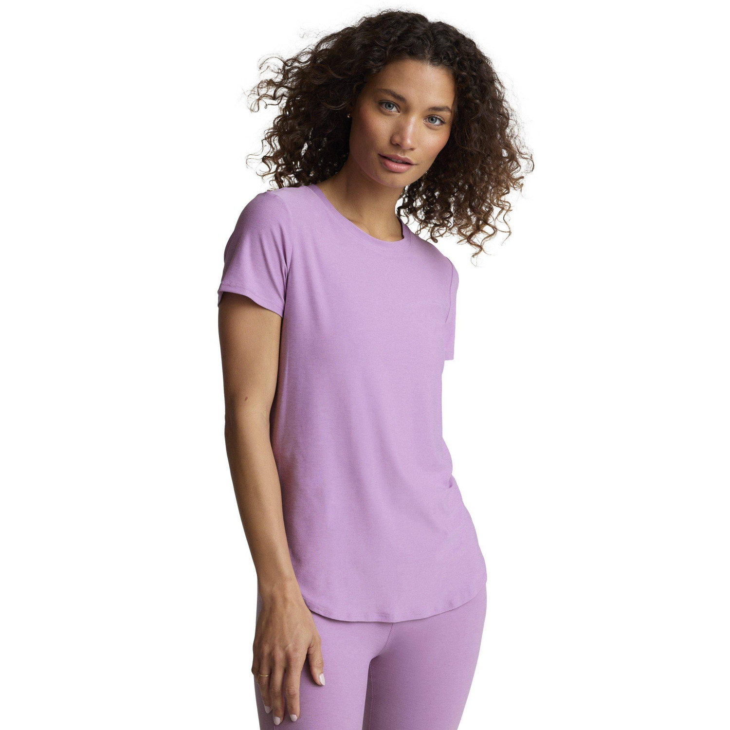 Federleichtes Tshirt mit Runhalsausschnitt saisonal LWSD7670 Beyond Yoga SS