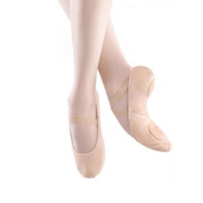 Ballettschuhe aus Stoff 271L mit geteilter Sohle von Bloch