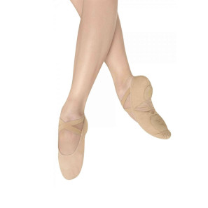 Ballettschuhe aus Stoff 271L mit geteilter Sohle von Bloch