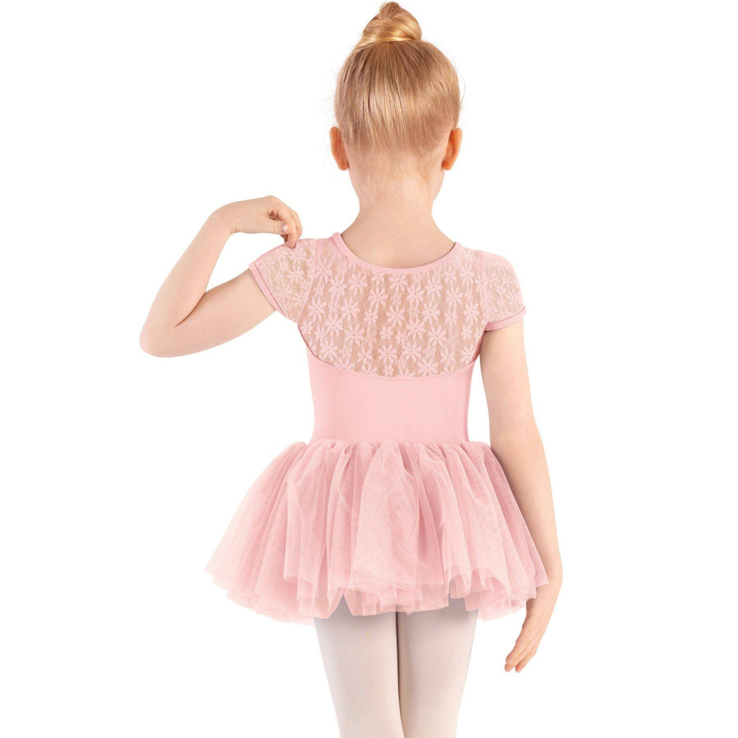 Trikot Kinder mit Tutu und beflocktem Mesh M1564C Bloch Mirella Majesty
