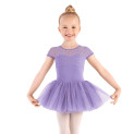 Trikot Kinder mit Tutu und beflocktem Mesh M1564C Bloch Mirella Majesty