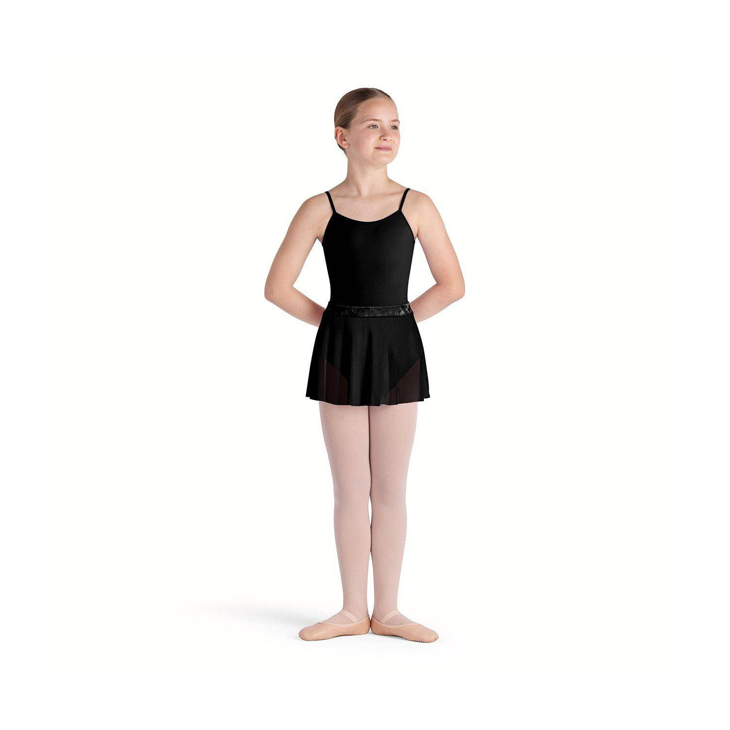 Rock zum Reinschlüpfen Kinder Mesh Samtbund CR5221 Bloch Holiday 