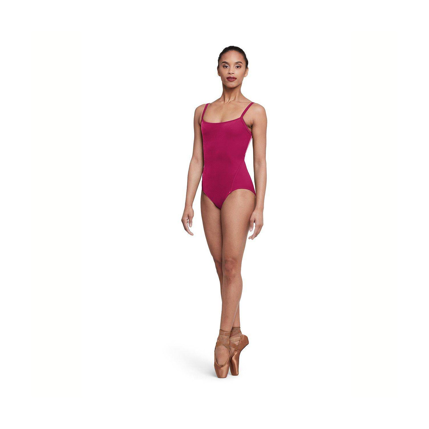 Samt-Trikot Damen Rundhalsausschnitt Spaghettiträger L5267 Bloch Holiday 