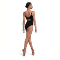 Samt-Trikot Damen Rundhalsausschnitt Spaghettiträger L5267 Bloch Holiday 