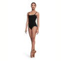 Samt-Trikot Damen Rundhalsausschnitt Spaghettiträger L5267 Bloch Holiday 