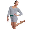 Pullover Sweater V-Ausschnitt 3/4 Baumwolle Z5206 Bloch Holiday 
