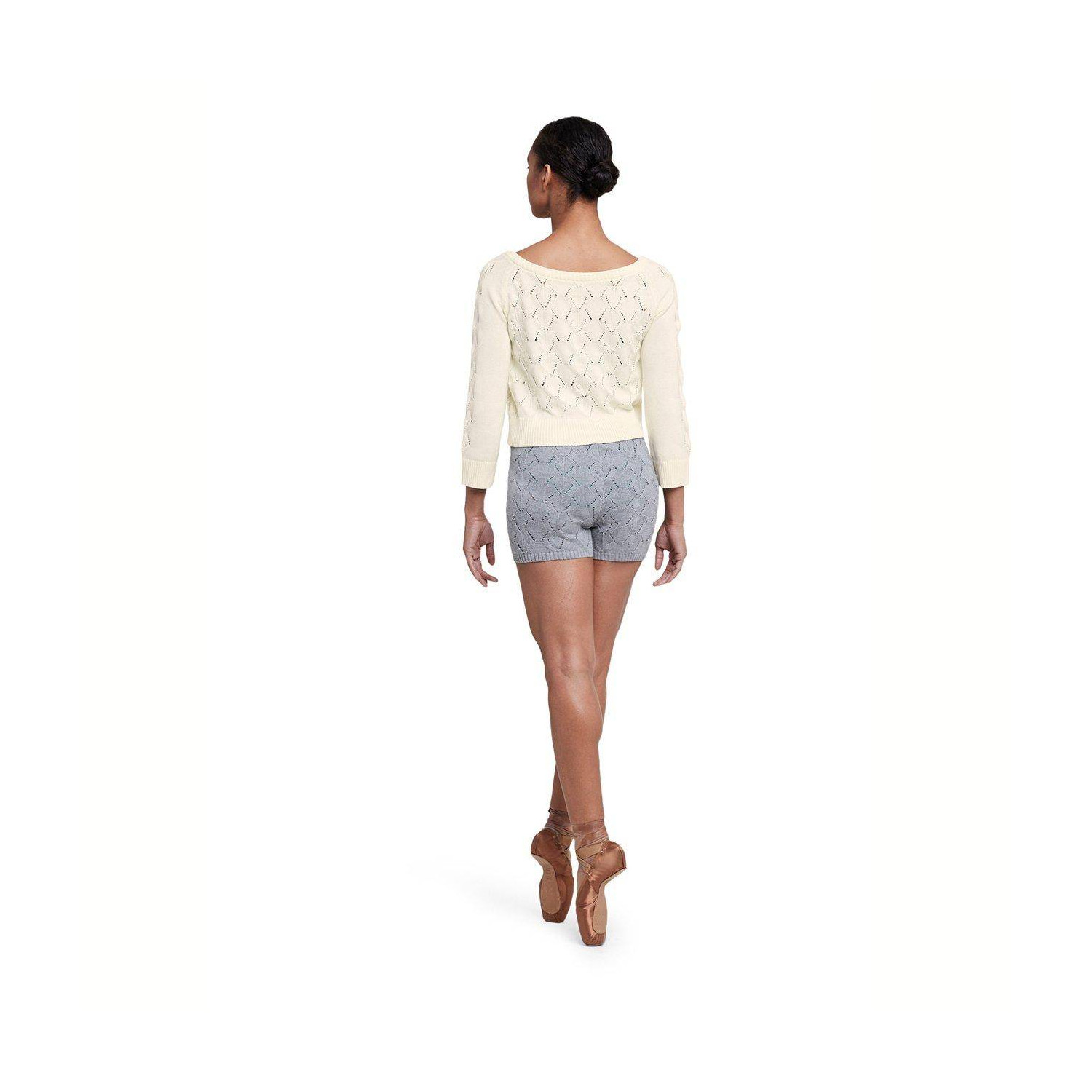 Pullover Sweater V-Ausschnitt 3/4 Baumwolle Z5206 Bloch Holiday 