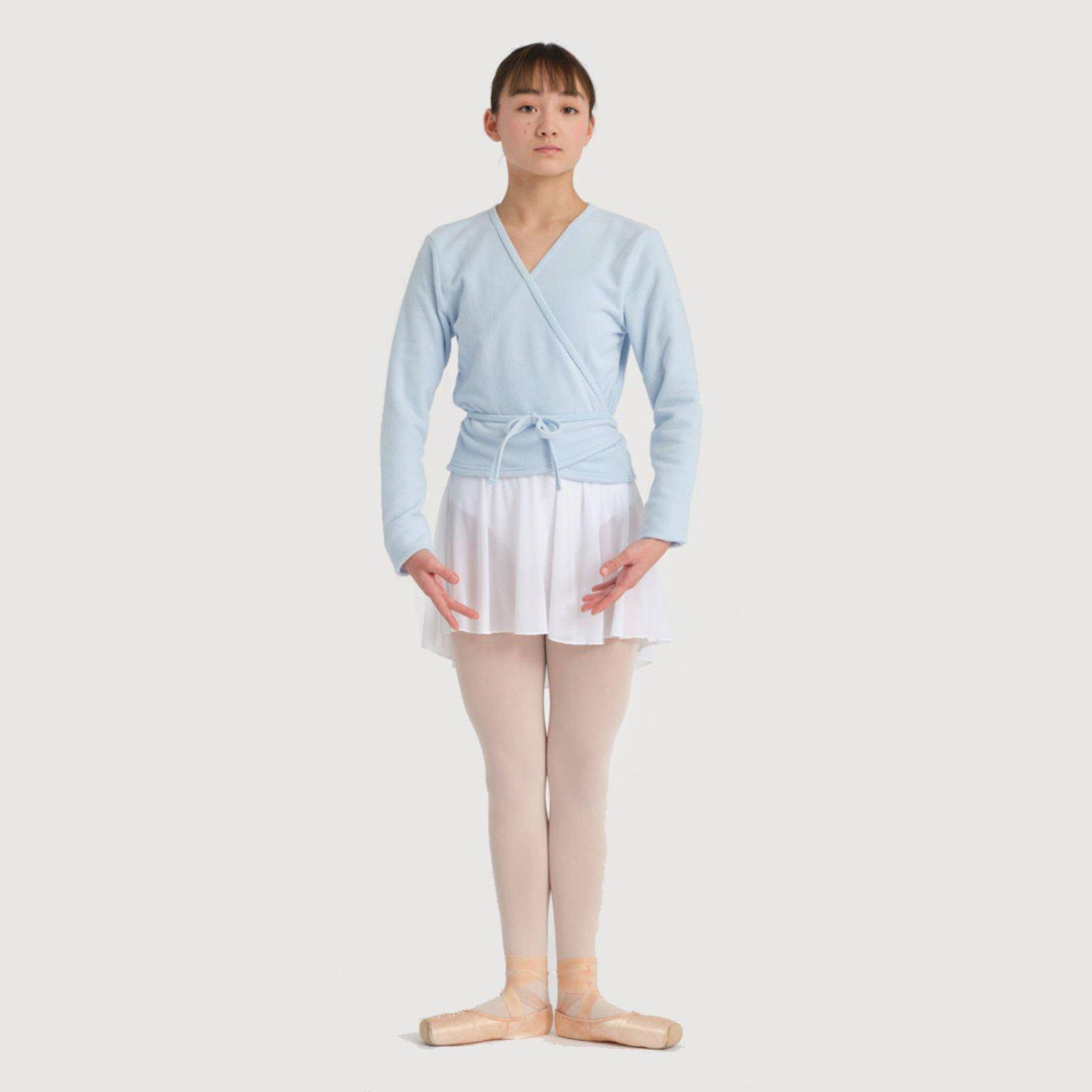 Damen Polar Fleece Ballett Wickeljacke DARLING-225 von Temps Danse