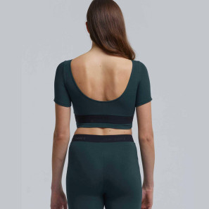 Kurzärmliges Tanz Crop Top GOYAVE Temps Danse im Ballett Shop