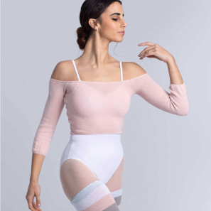 Ballett Strick Warm Up Crop Top 6579 Intermezzo im Ballett Shop