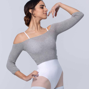 Ballett Strick Warm Up Crop Top 6579 Intermezzo im Ballett Shop