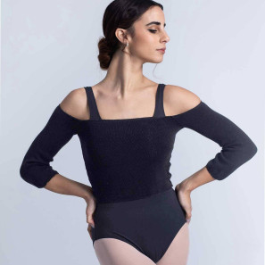 Ballett Strick Warm Up Crop Top 6579 Intermezzo im Ballett Shop